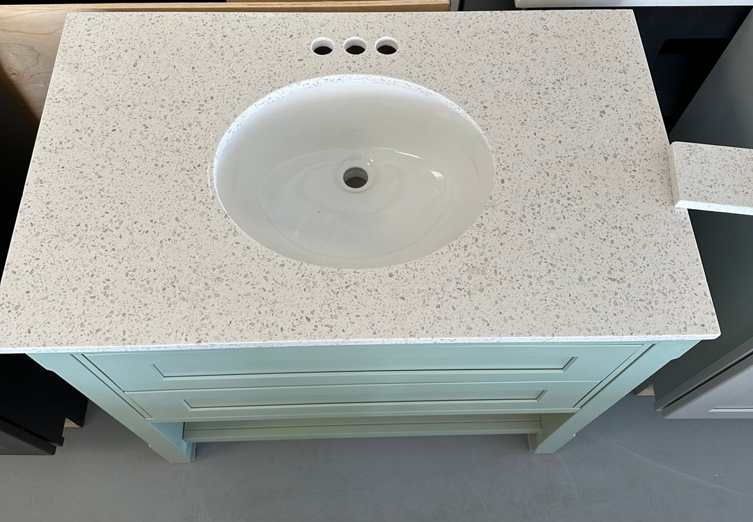 37"-S Vanity top with sink - Gold Level