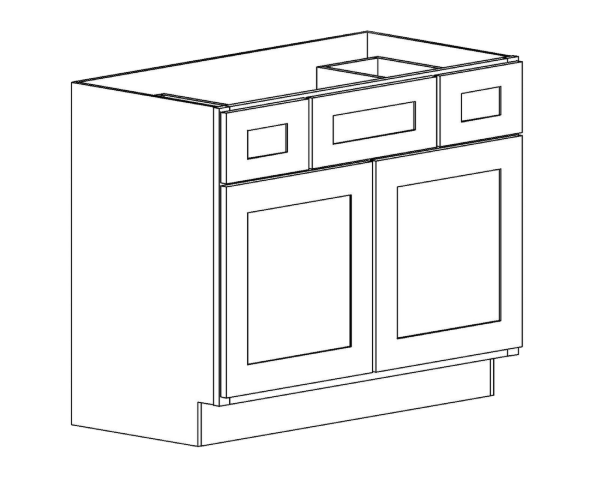 VCOMBO42<br>Vanity Combo 42 - Bianco