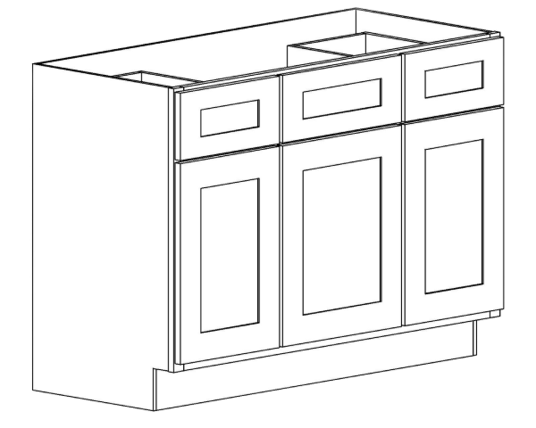 VCOMBO48<br>Vanity Combo 48 - Bianco