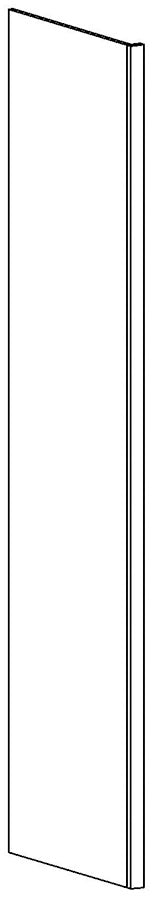 TEP24<br>Tall End Panel - 1-1/2" x 24" x 93" - Seadance Green