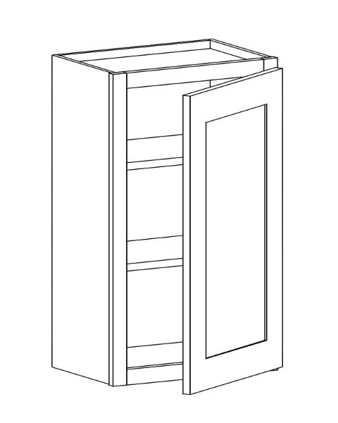 W2130R<br>Wall 2130 Right HNG - Summit Grey
