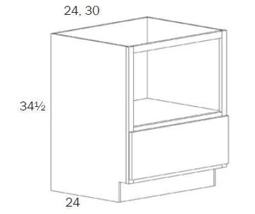 BMW24 <br> Base Microwave Cabinet 24