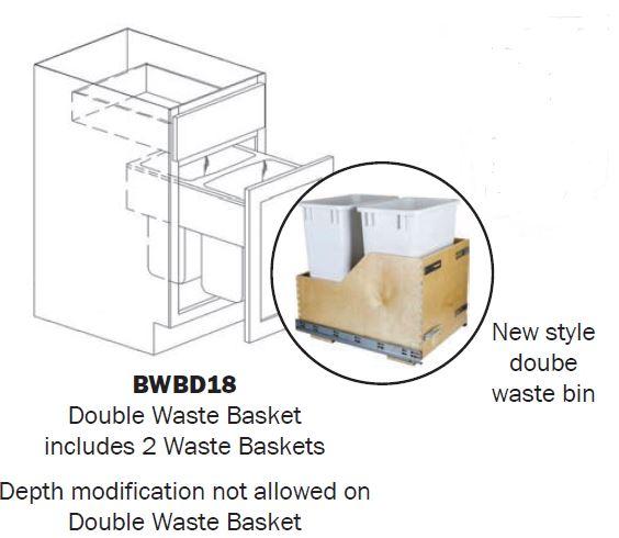 BWBD21<br>White Shaker
