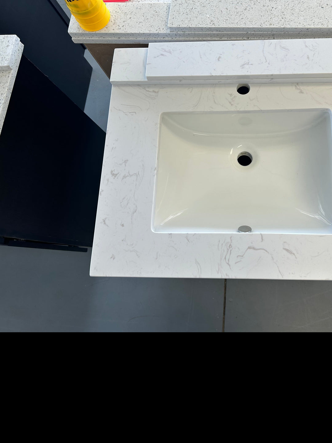 28"-S Vanity top with sink - Diamond Level