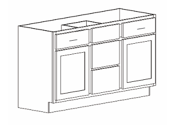 VCOMBO60DBOWL<br>White Shaker