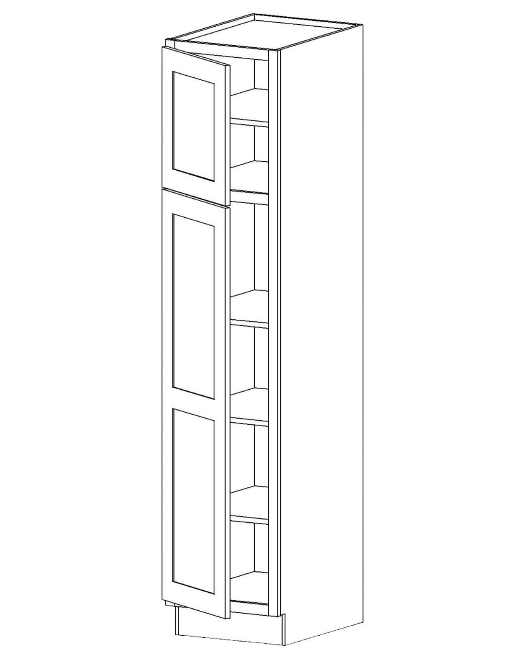 TP1884L <br> Tall Pantry 1884 Left HNG