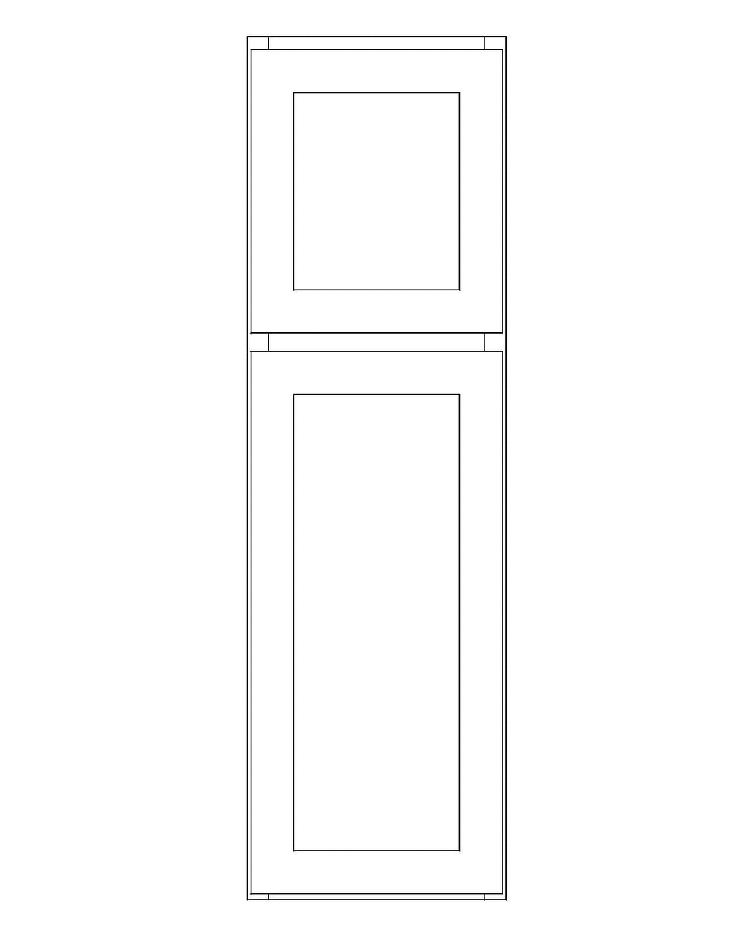 W1551L-F1-12D<br>White Shaker