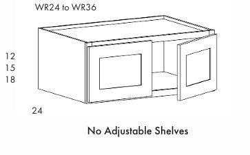 WR3615<br>Wall Refrigerator 3615 - 24" Deep
