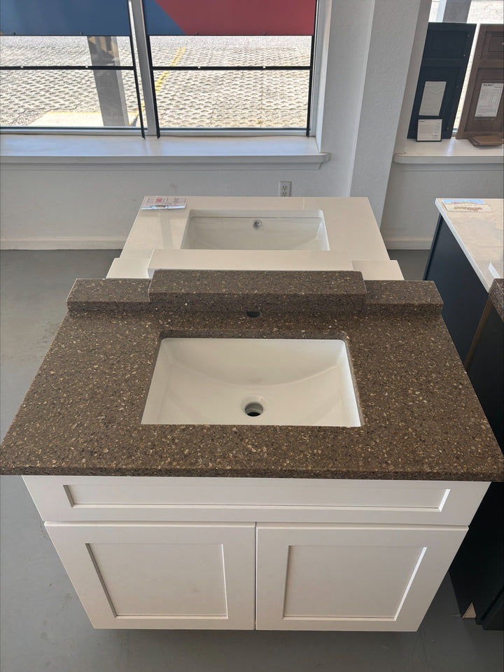 37"-S Vanity top with sink - Platinum Level